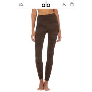 Alo Yoga High-Waist Camo Vapor Legging